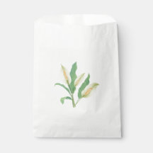 Watercolour white peace lily - mimimalist wedding
