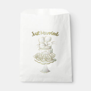 Sacolinha Wedding - as bolsas brancas do favor