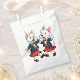 Sacolinha West Highland Terrier Dancing Scottish Ceilidh