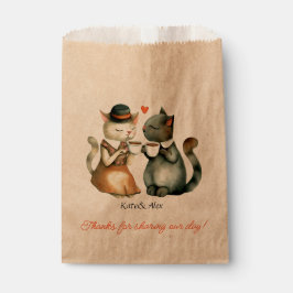 Sacolinha Whimsical Animal Themed Thank-You Gift Bags