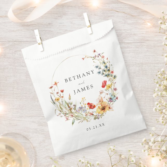 Sacolinha Whimsical Floral Wedding (Cortado)