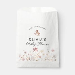 Sacolinha Wildflower Boho Obrigado Souvenir Gift