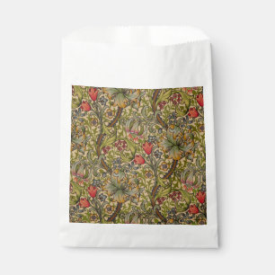Sacolinha William Morris Ouro Lily Antique