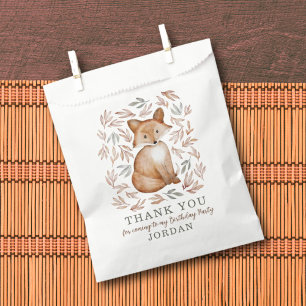 Sacolinha Woodland Fox & Foliage Obrigado