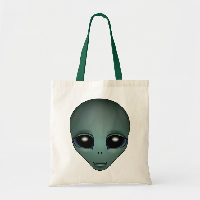 Sacos de Tote de Alienígena Bonita e Bolsa de comp (Frente)