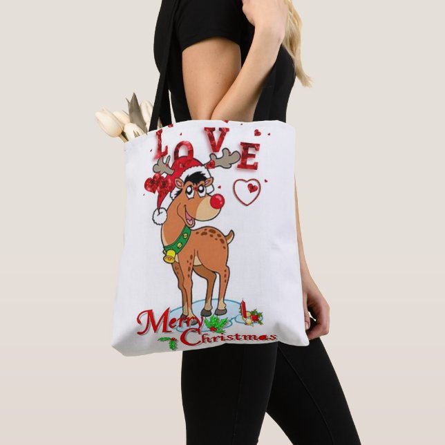 Sacos de Tote de Mulheres de Natal (Close Up)