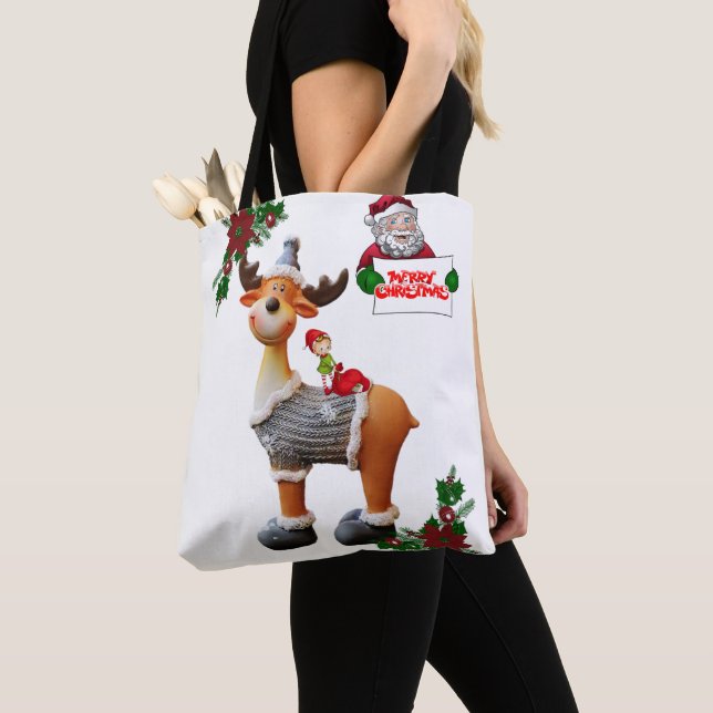 Sacos de Tote de Mulheres de Natal (Close Up)