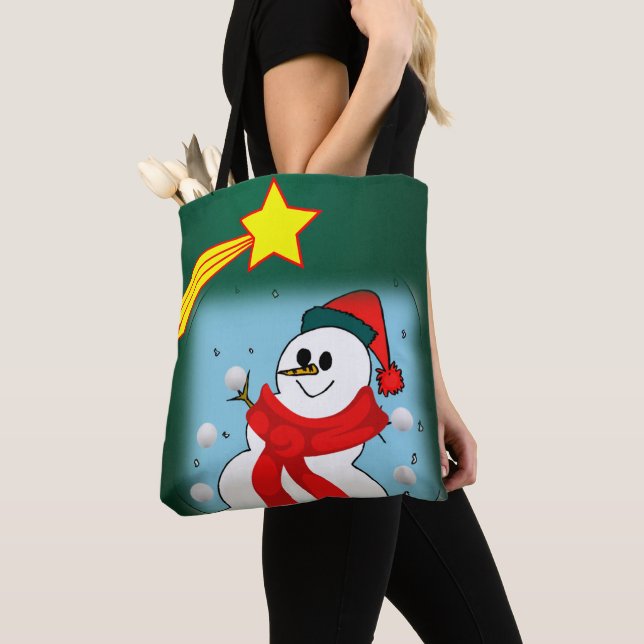 Sacos de Tote de Mulheres de Natal (Close Up)