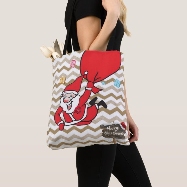 Sacos de Tote de Mulheres de Natal (Close Up)
