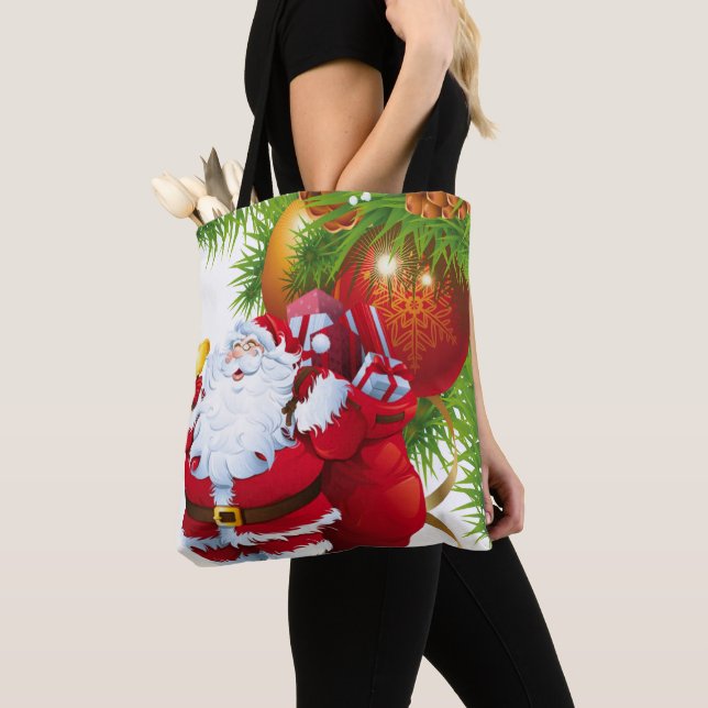 Sacos de Tote de Natal, Papais noeis (Close Up)