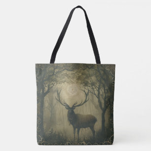 Sacos de Tote de Samhain nórdico - Design de Stag