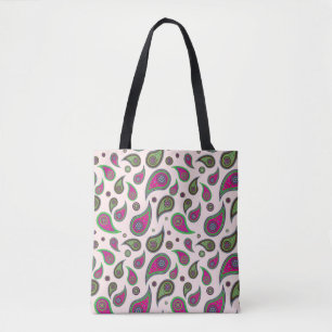 Sacos de Tote Design Paisley