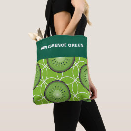 Sacos de tote kiwi essência verde