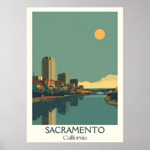 Sacramento California Art Impressão   Capitólio es