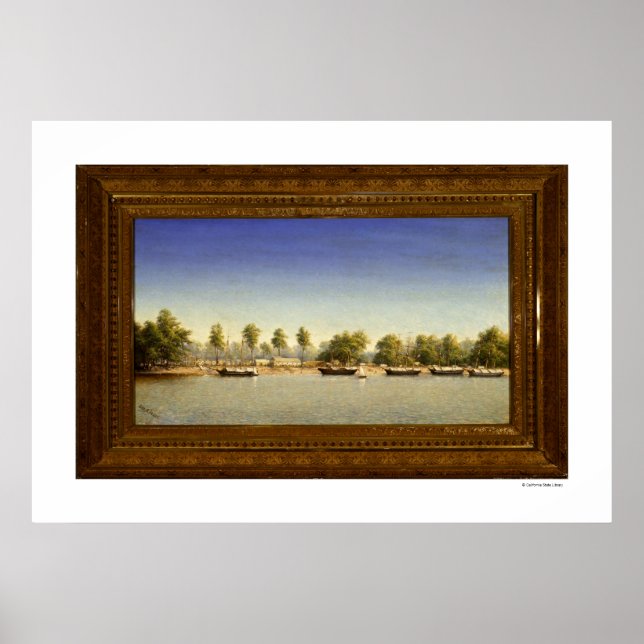 Sacramento City, Poster de julho de 1849 (Frente)