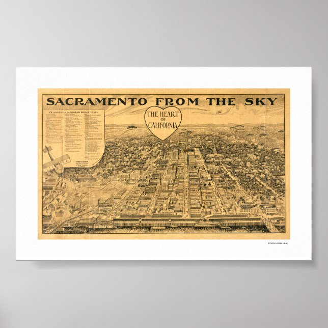 Sacramento do céu, Poster de 1923 (Frente)