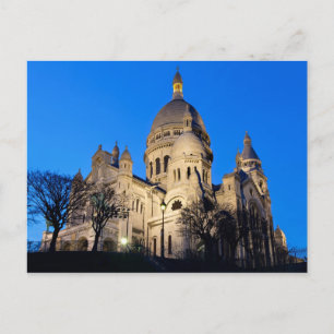 Sacre Coeur durante o cartão postal