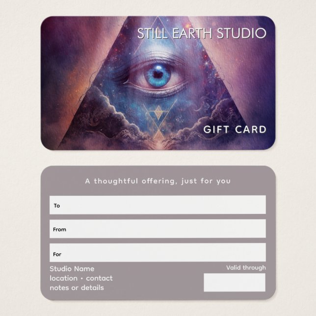 Sacred Axis | Third Eye Design (Frente & Verso)