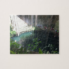 Sacred Blue Cenote, Ik Kil, México, Quebra-cabeça 