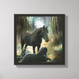 Sacred Retreat - Wrapped Canvas