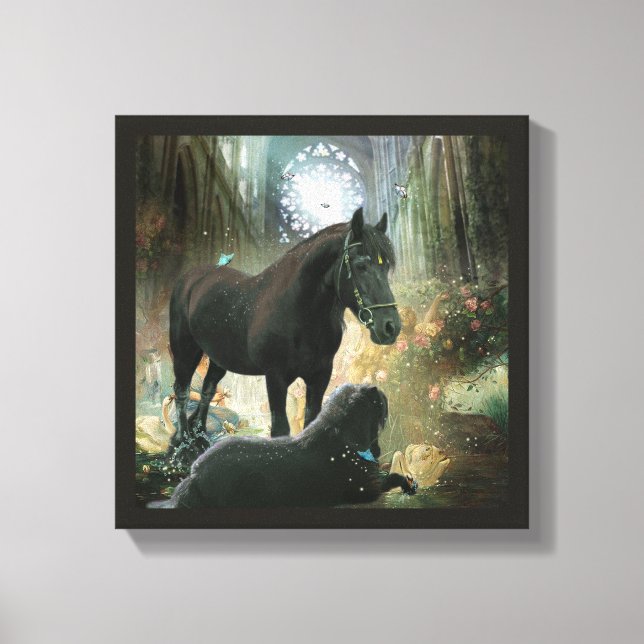 Sacred Retreat - Wrapped Canvas (Frente)