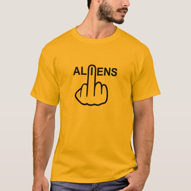 Sacudir de Aliens de camisa (Frente)