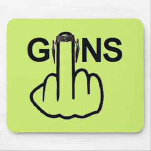 Sacudir de Armas do Mousepad