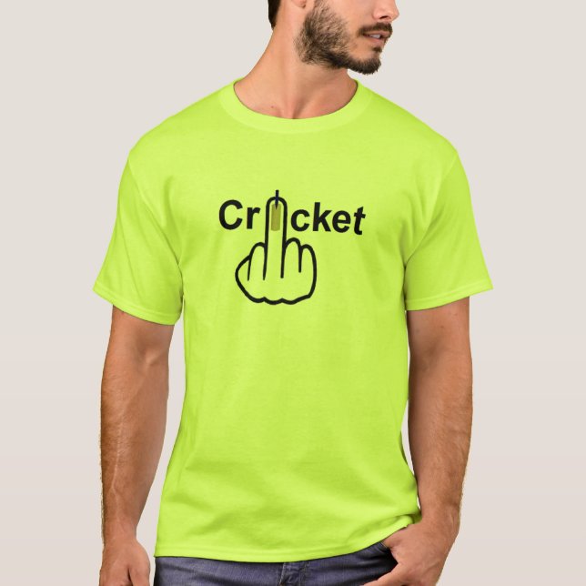 Sacudir de críquete T-Shirt (Frente)