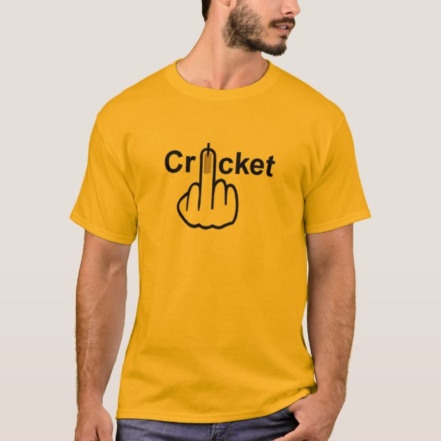 Sacudir de críquete T-Shirt (Frente)