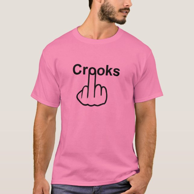 Sacudir de Crooks de Camisa T (Frente)