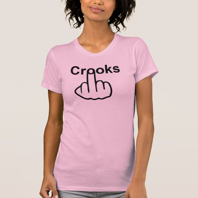 Sacudir de Crooks de Camisa T (Frente)