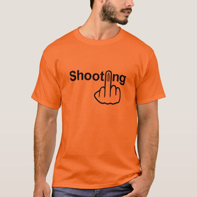 Sacudir de disparo do T-Shirt (Frente)