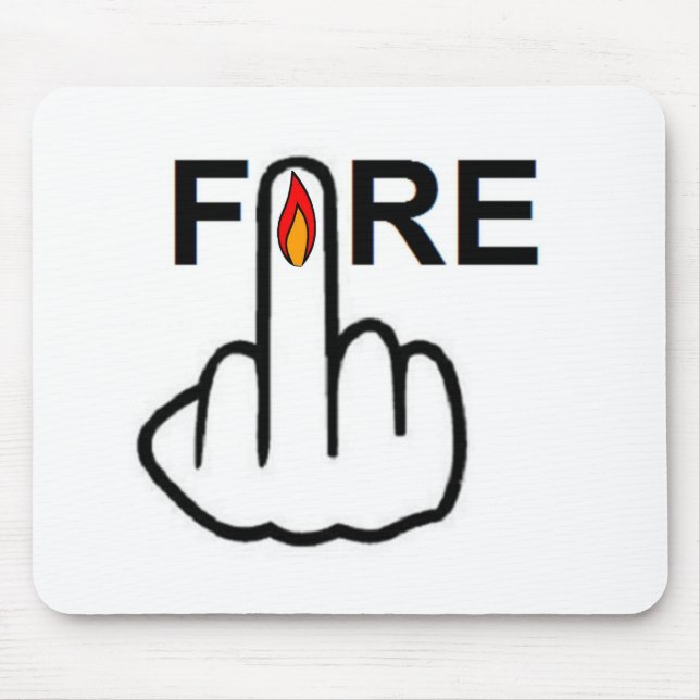 Sacudir de Fogo do Mousepad (Frente)