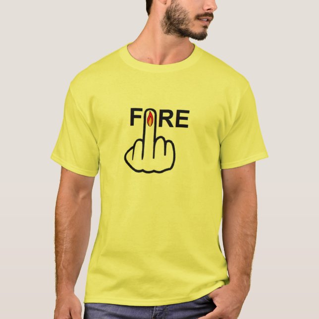 Sacudir de Fogo T-Shirt (Frente)