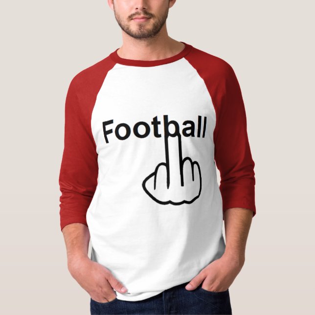 Sacudir de futebol de camiseta (Frente)