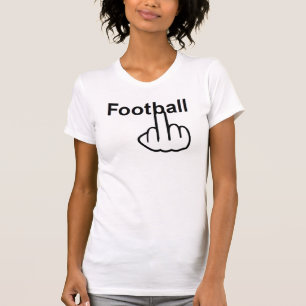 Sacudir de futebol de camiseta