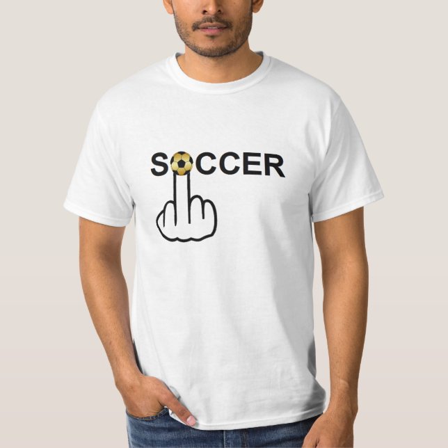 Sacudir de futebol de camiseta (Frente)