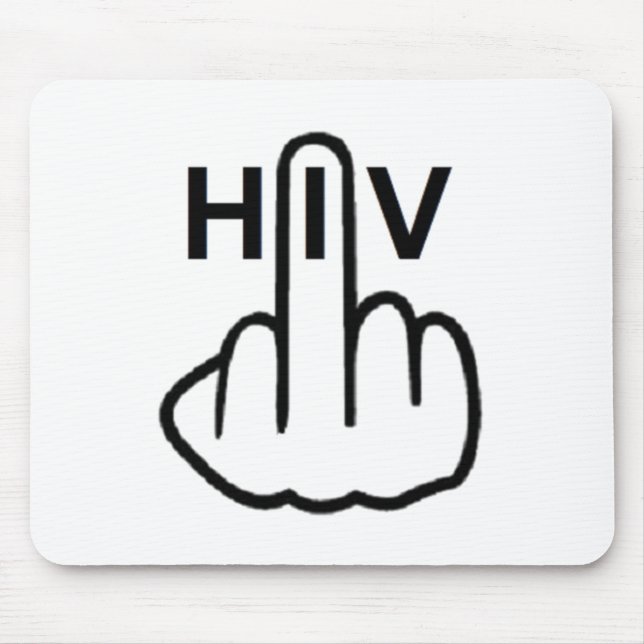 Sacudir de HIV Mousepad (Frente)
