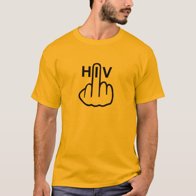 Sacudir de HIV para camisetas (Frente)