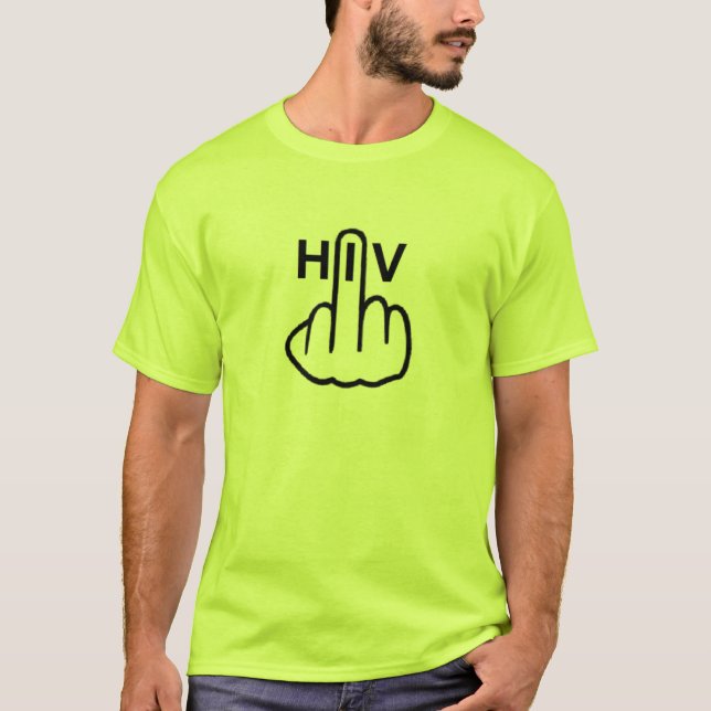 Sacudir de HIV para camisetas (Frente)
