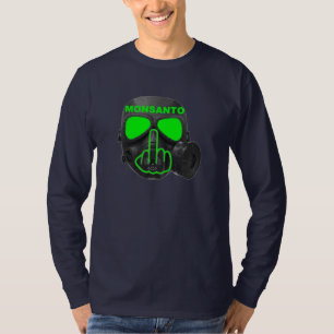 Sacudir de máscara de gás Monsanto para camiseta