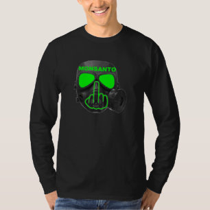Sacudir de máscara de gás Monsanto para camisetas