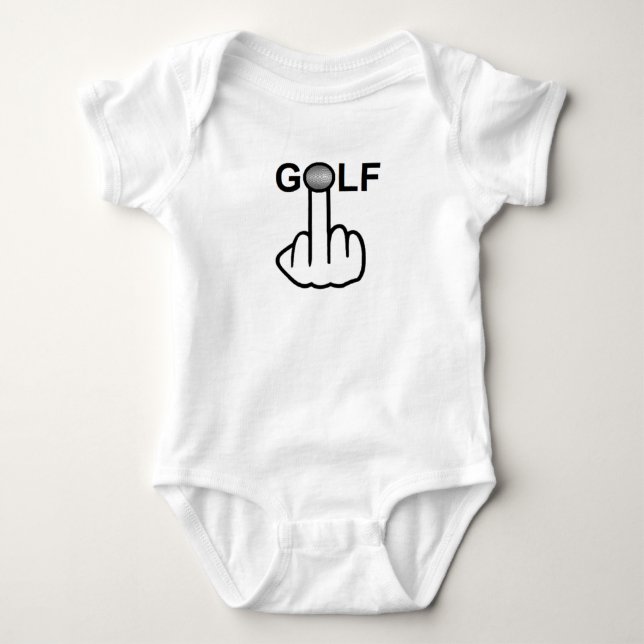 Sacudir de Sacudir de Golfe Marchado com Camisa T (Frente)
