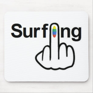 Sacudir de surf do Mousepad