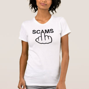 Sacudir de T-Shirt Scams