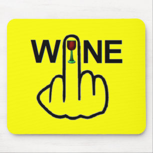 Sacudir de vinho do Mousepad