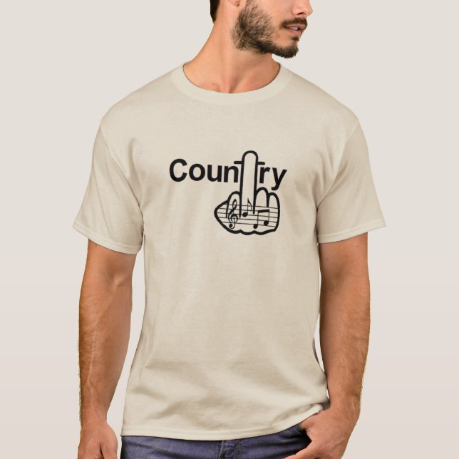 Sacudir do País do Camisa T (Frente)