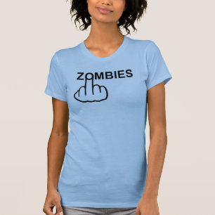 Sacudir dos zombis do t-shirt