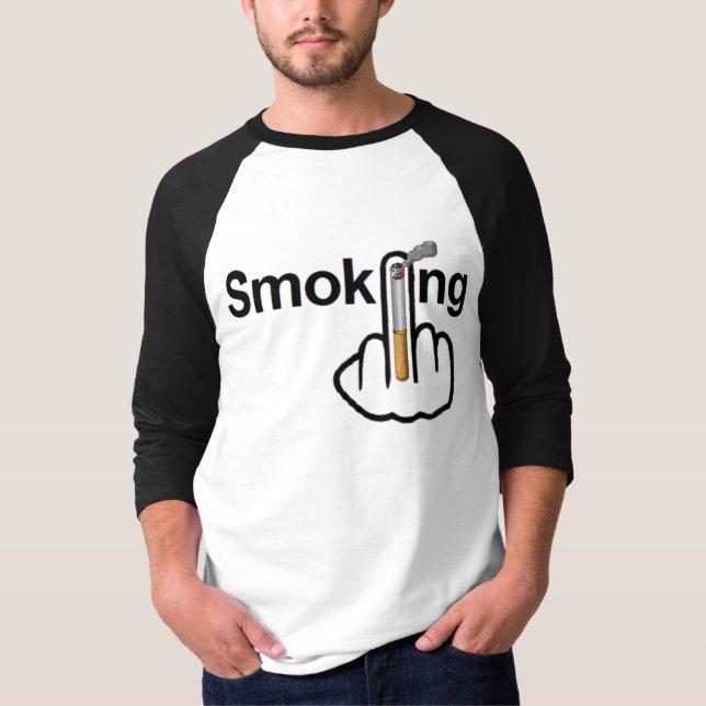 Sacudir Fumante T-Shirt (Frente)
