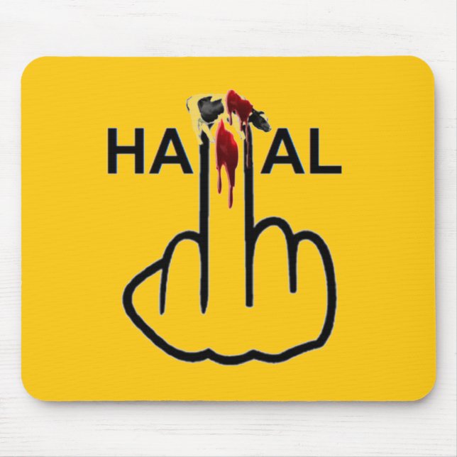 Sacudir Halal Mousepad (Frente)